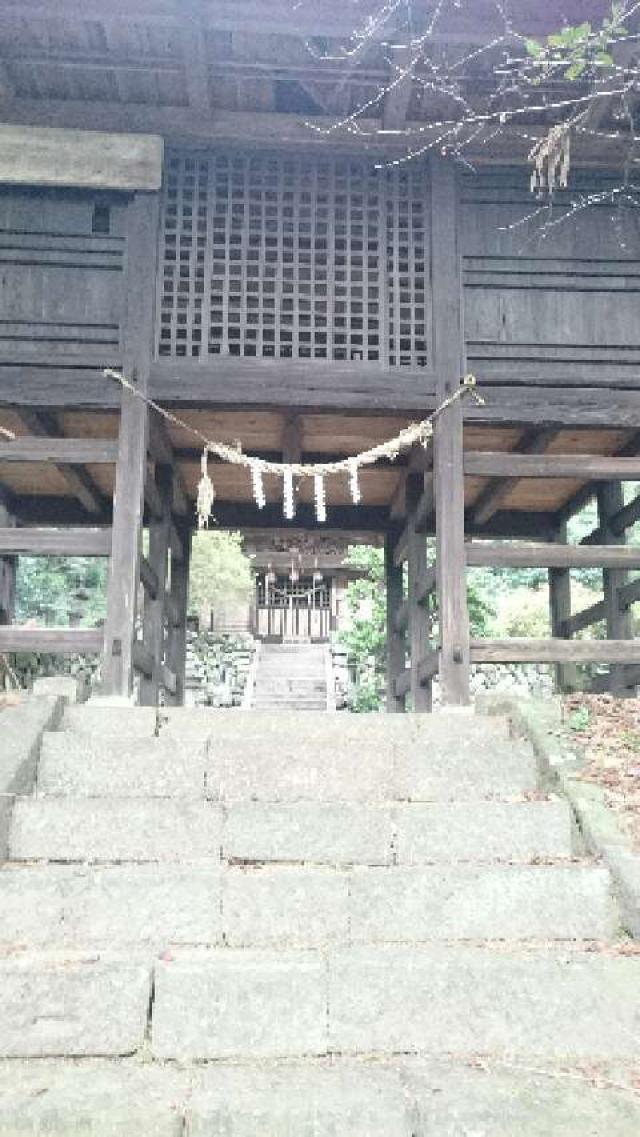 群馬県高崎市箕郷町善地 月波神社の写真1