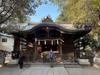 川口神社の参拝記録(ガーネットさん)