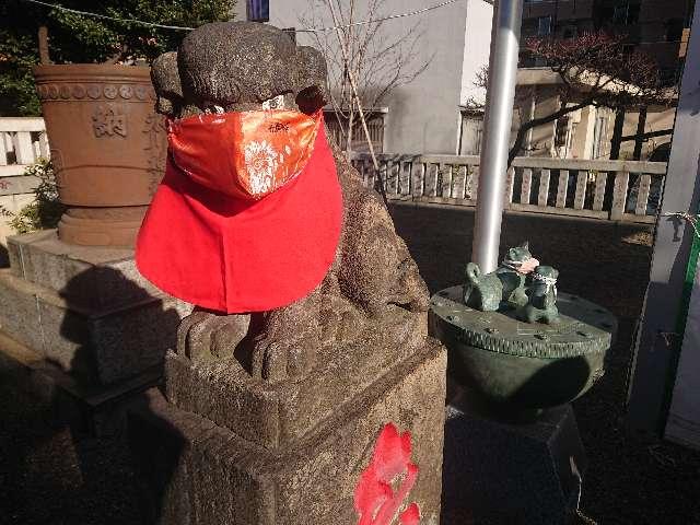 元郷氷川神社の参拝記録(🐺⛩️🐺さん)