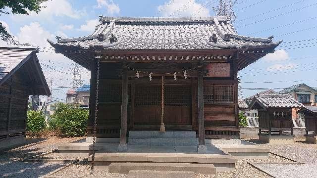 埼玉県草加市青柳6-5-7 八幡神社の写真2