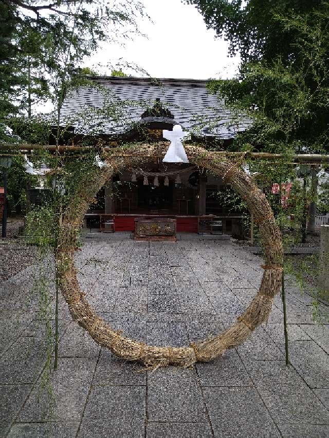草加神社の参拝記録(神仏縁日さん)