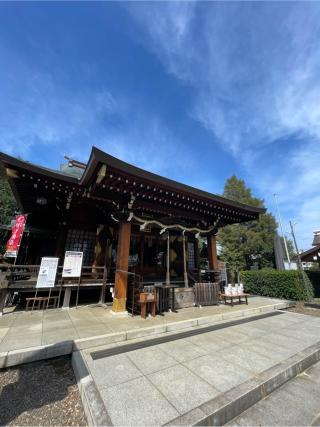 下新倉氷川八幡神社の参拝記録(ハボタンはケールさん)