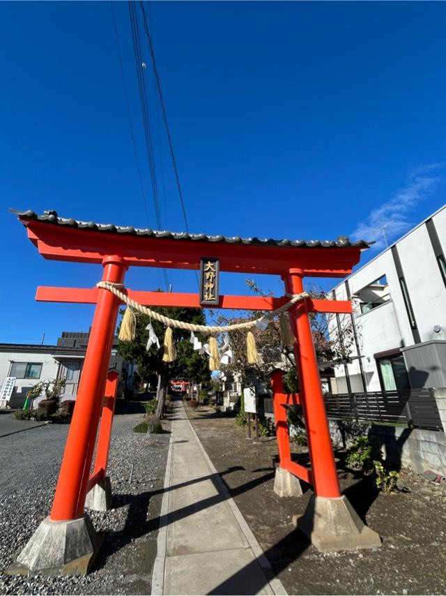 大野神社の参拝記録5