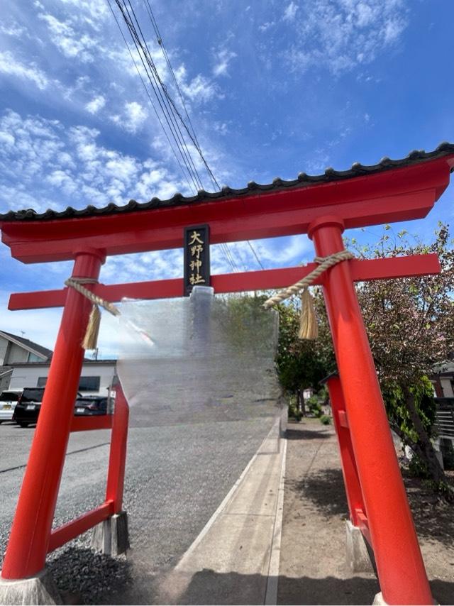 大野神社の参拝記録5