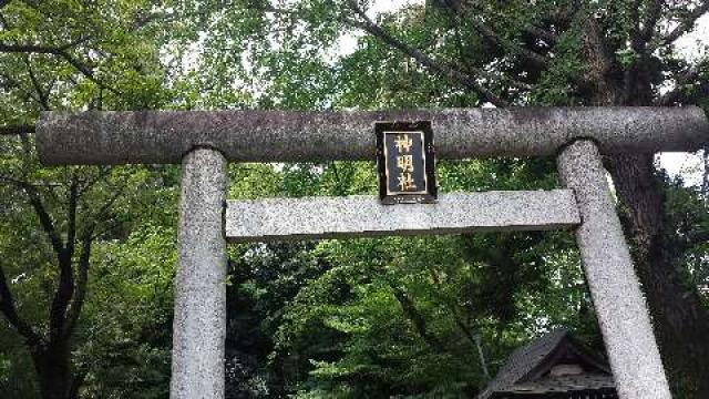 埼玉県所沢市中富字月野原1507 神明社の写真1