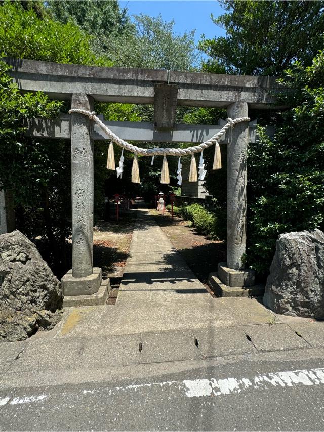 諏訪氷川神社の参拝記録1