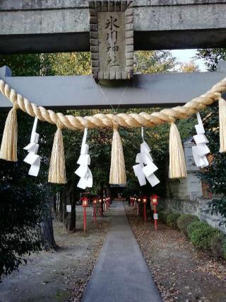 諏訪氷川神社の参拝記録(達也さん)