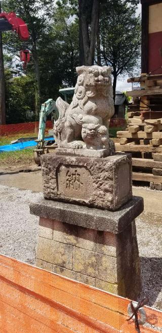 八劔神社(旧高麗川神社)の参拝記録(しうさん)