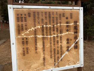 羽尾神社の参拝記録(レモンサワーさん)