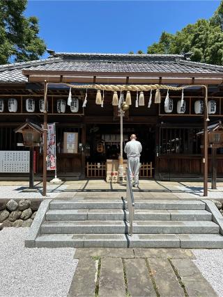 上之村神社の参拝記録(清正さん)