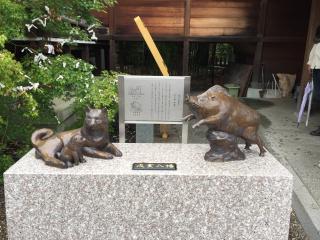 行田八幡神社の参拝記録(張り子犬さん)