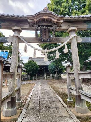 諏訪神社の参拝記録(さとみさん)