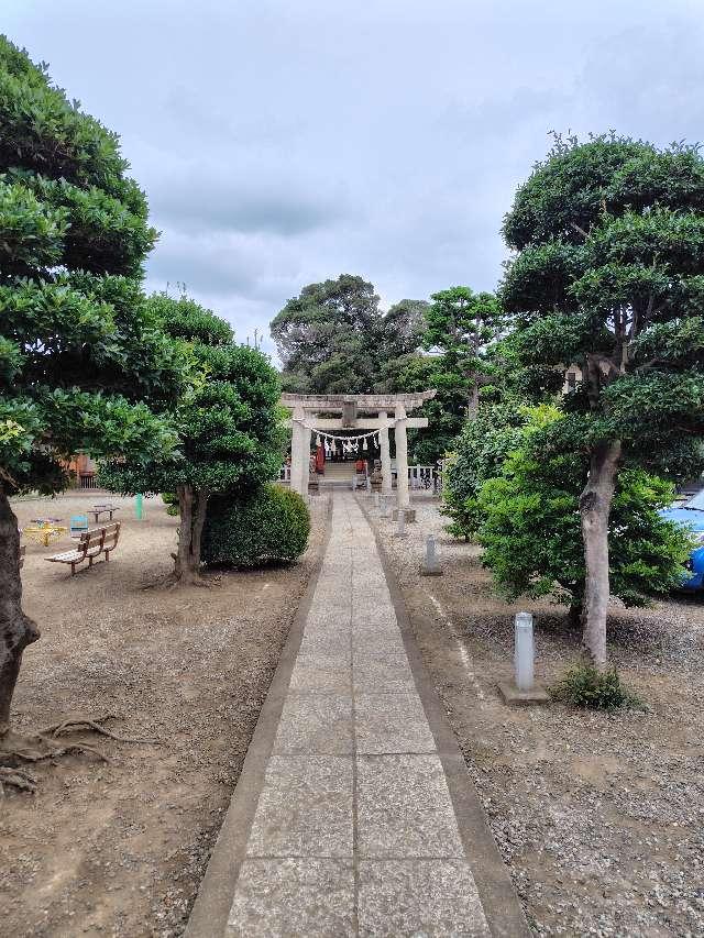 小村田氷川神社の参拝記録1