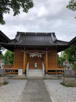 足立神社の参拝記録(武蔵国ラプラスせんむ守さん)