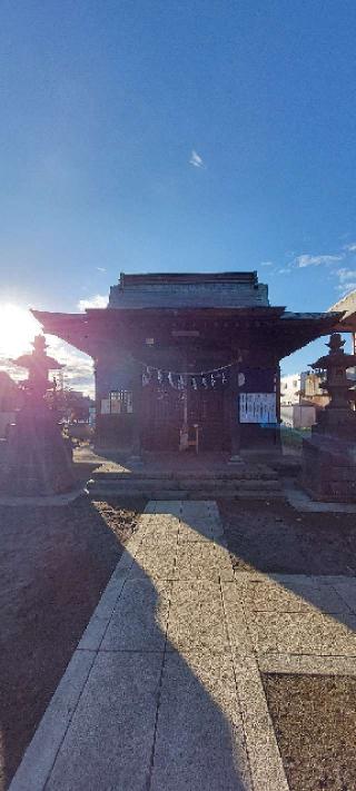 氷川神社の参拝記録(まーぼーさん)