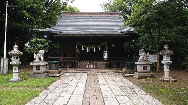 田島氷川神社の参拝記録2