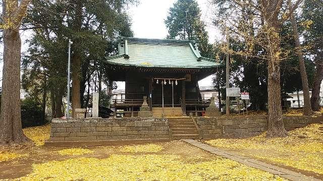 太田窪氷川神社の参拝記録(りんごぐみさん)