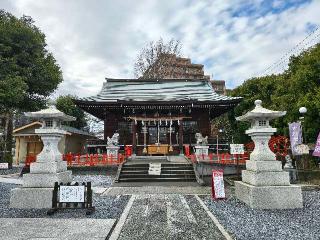 朝日氷川神社の参拝記録(パンパースさん)