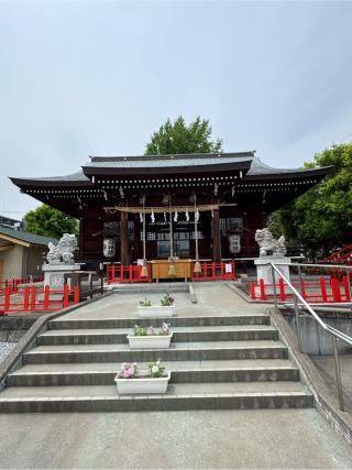 朝日氷川神社の参拝記録(としくんさん)