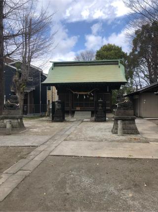 三ツ和氷川神社の参拝記録(okozさん)