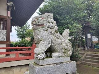 舘氷川神社の参拝記録(飛成さん)