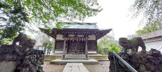 下ノ氷川神社の参拝記録(まーぼーさん)