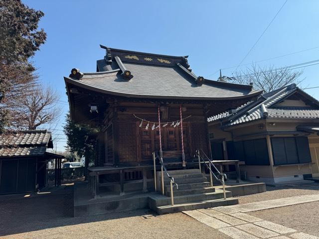 西堀氷川神社の参拝記録1