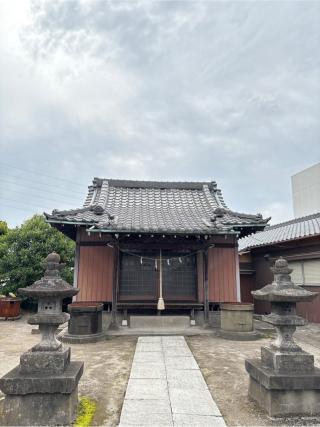 下新田稲荷神社の参拝記録(ねこチャリさん)