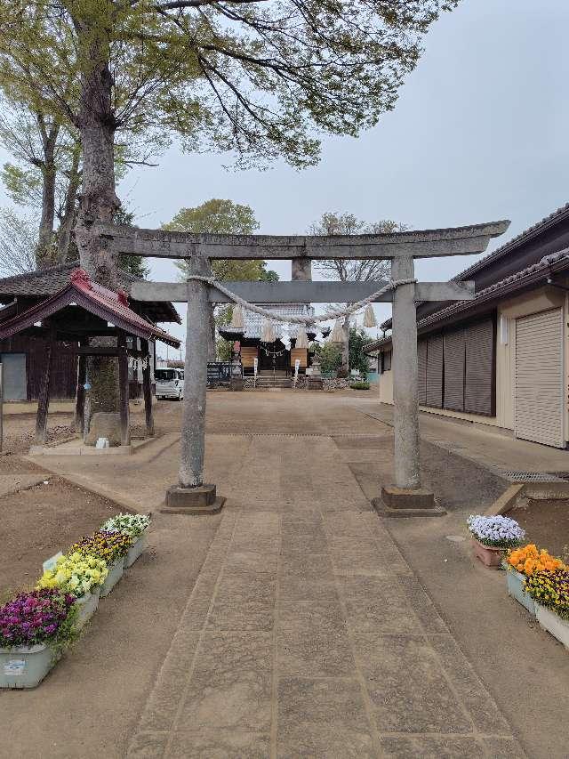 諏訪神社（上尾市畔吉）の参拝記録1