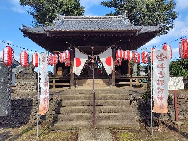 諏訪神社（上尾市畔吉）の参拝記録2
