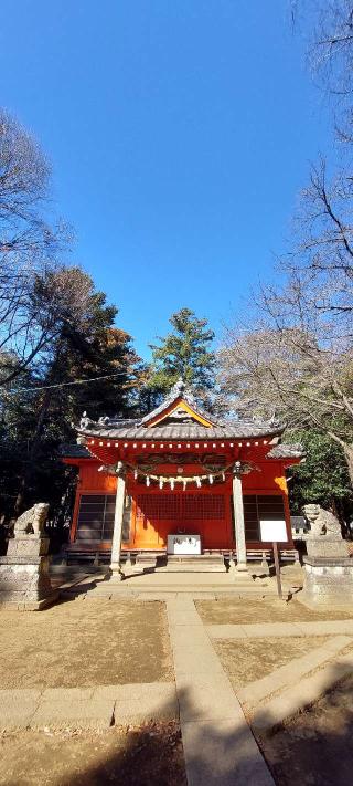 氷川神社の参拝記録(まーぼーさん)