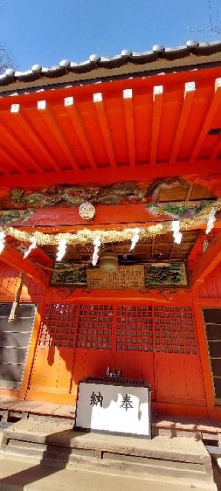 氷川神社の参拝記録(まーぼーさん)