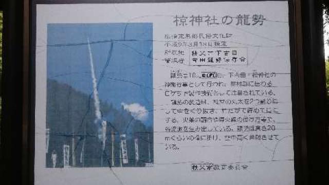 埼玉県秩父市下吉田7377 椋神社の写真8