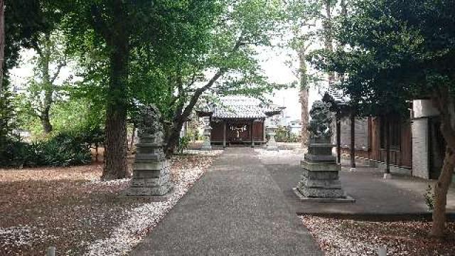 埼玉県桶川市神明1-1-33 諏訪雷電神社の写真2