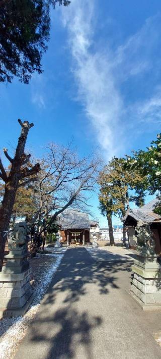 諏訪雷電神社の参拝記録(まーぼーさん)