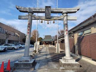 諏訪神社の参拝記録(ロビンさん)