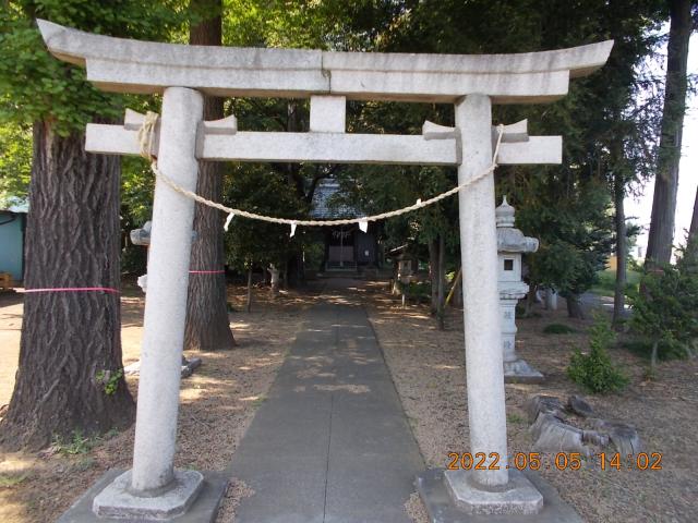 埼玉県川越市安比奈新田23 八幡神社の写真2