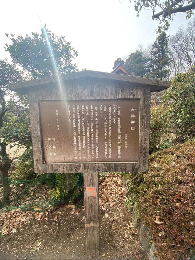 埼玉県所沢市本郷676 氷川神社の写真4