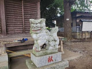 諏訪神社の参拝記録(飛成さん)