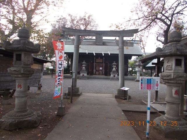 埼玉県狭山市南入曽641 入間野神社の写真3