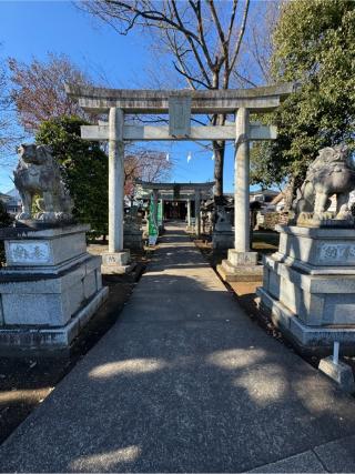 入間野神社の参拝記録(こーちんさん)