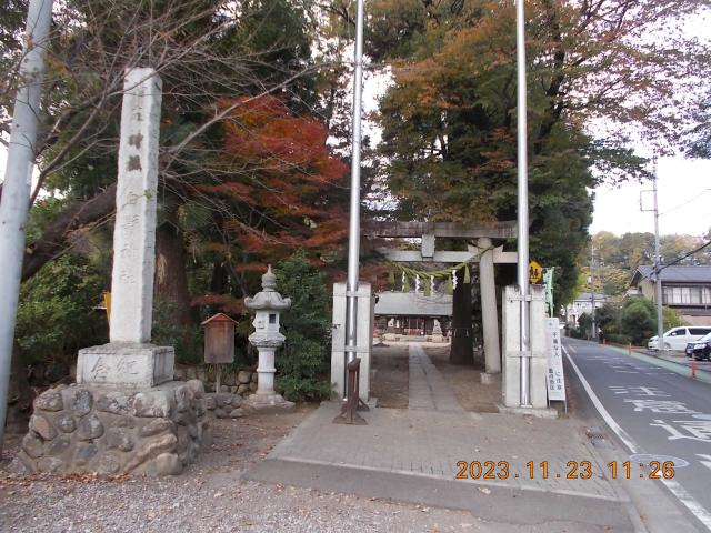 埼玉県狭山市笹井1962 白鬚神社の写真2