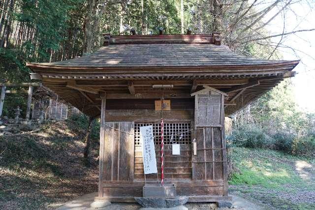 埼玉県飯能市大河原595 軍太利神社の写真2