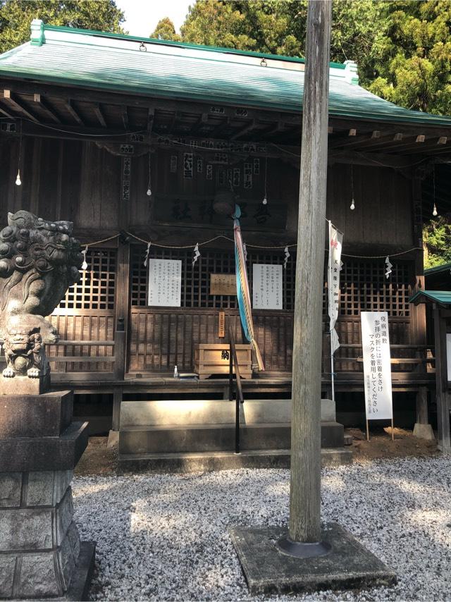 吾那神社の参拝記録1
