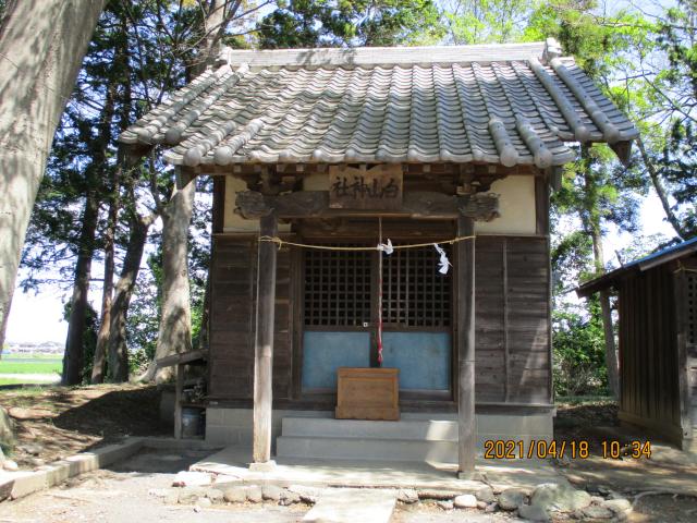 埼玉県熊谷市妻沼台331 白山神社の写真2