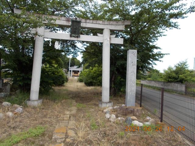 埼玉県加須市油井ヶ島1167-1 八幡社（加須市油井ヶ島）の写真2