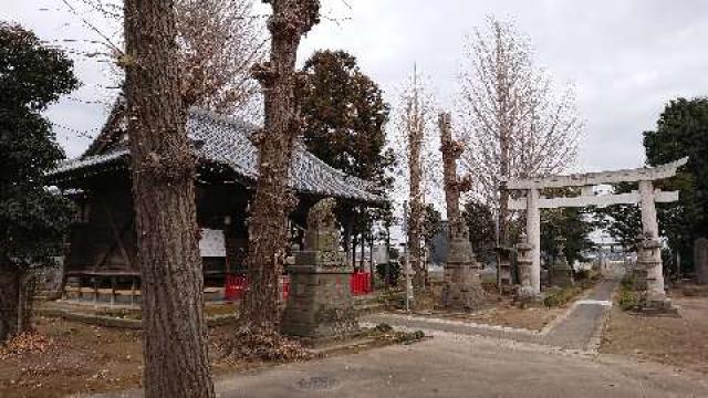 埼玉県加須市上崎２４０２−１ 雷電神社の写真1