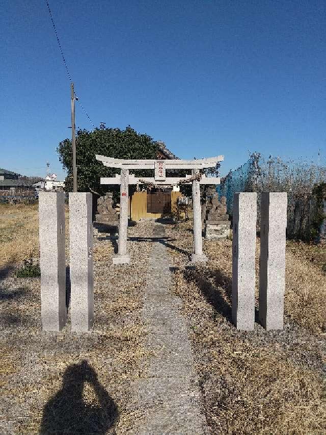 諏訪神社（加須市石室）の参拝記録1