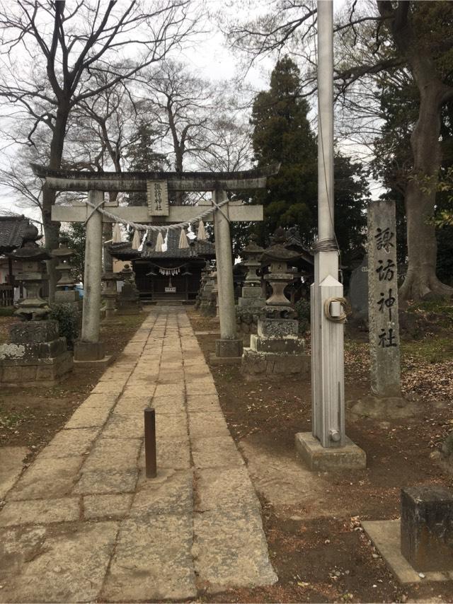 諏訪神社の参拝記録3