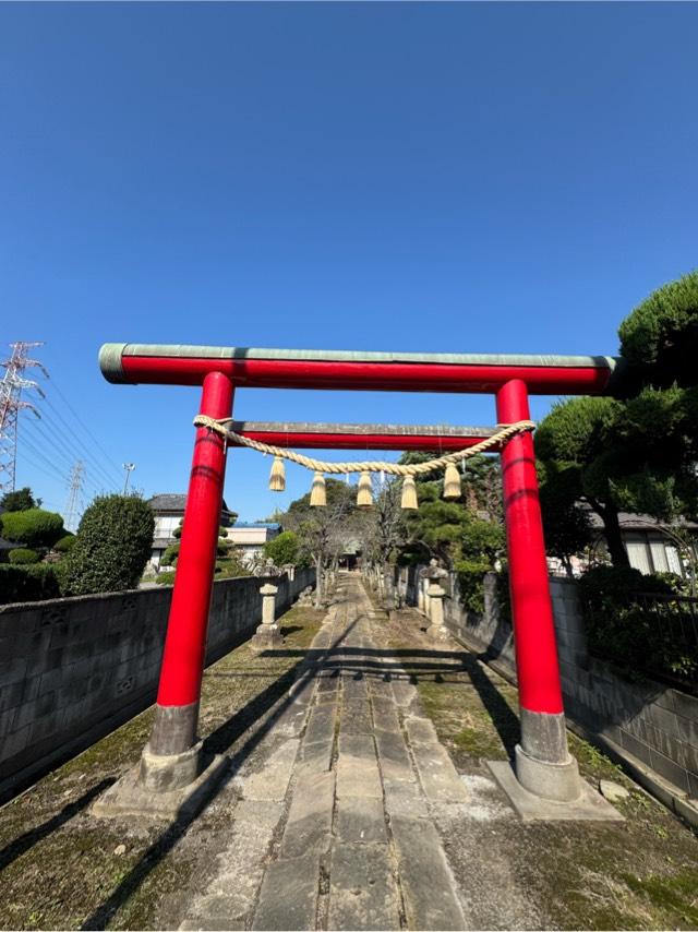 神明社（岩槻区釣上）の参拝記録1